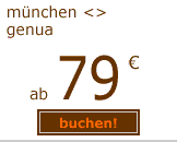 münchen-genua ab 62 euro