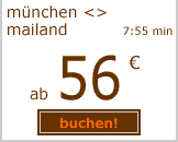 münchen-mailand ab 56 euro