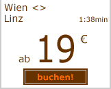 Wien-Linz ab 19 Euro