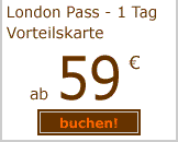 London Pass Vorteilskarte ab 52 Euro