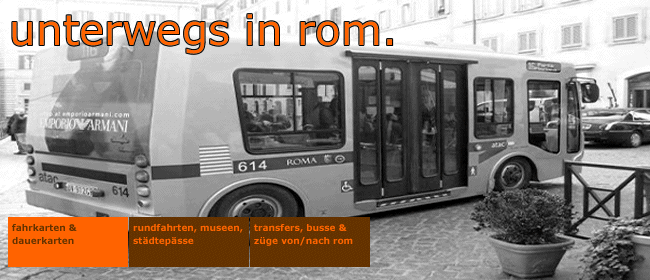 Bus und Bahn in Rom