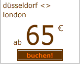 düsseldorf london bei meineFahrkarte.de