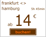frankfurt-hamburg ab 14 euro