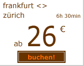 frankfurt-zürich ab 26 euro
