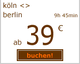 köln berlin ab 39 euro