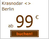 Krasnodar-Berlin ab 99 Euro