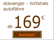 fähre stavanger hirtshals ab 169 euro