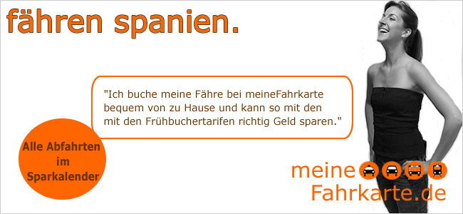 Fähren und Autofähren in Spanien