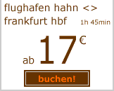 transfer flughafen hahn frankfurt ab 17 euro