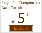 flughafen rom ciampino-rom termini ab 5 euro