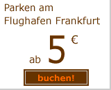 Parken am Flughafen Frankfurt ab 5 Euro