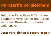 Parkplätze und Tarife am Bahnhof und Flughafen bei meineFahrkarte vergleichen!